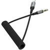 Cable AUX Jack 3,5 mm to Lightning Hoco 1,5 m UPA33A juodas