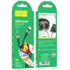 Cable AUX Jack 3,5 mm to Lightning Hoco 1 m UPA22 juodas