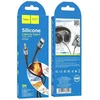 Cable AUX Jack 3,5 mm to USB C Hoco 1 m UPA22 juodas