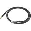Cable AUX Jack 3,5 mm to USB C Hoco 1 m UPA19 juodas