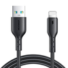 Kabelis Flash Charge USB į Lightning Joyroom SA26-AL3/ 3A / 1m (juodas)