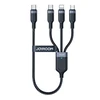 Daugiafunkcinis laidas, serija 3w1 Joyroom USB-A – Lightning / USB-C / mikro USB 1.2 m S-A18 (puikus)