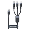 Daugiafunkcinis laidas, serija 3w1 Joyroom USB-A – Lightning / USB-C / mikro USB 1.2 m S-A18 (puikus)