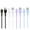 CABLE REMAX LEYA SERIES RC-C093 2,4A USB/LIGHTNING Juodas