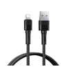 CABLE REMAX LEYA SERIES RC-C093 2,4A USB/LIGHTNING Juodas