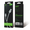 CABLE T-PHOX NETS MICRO USB Baltas 3A ; PVC ; 1,2M
