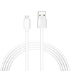 CABLE T-PHOX NETS MICRO USB Baltas 3A ; PVC ; 1,2M