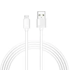 CABLE T-PHOX NETS MICRO USB Baltas 3A ; PVC ; 1,2M