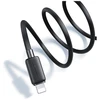 Kabelis USAMS KY Series US-SJ694 2.4A Lightning į USB-A 2m baltos spalvos