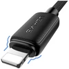Kabelis USAMS KY Series US-SJ694 2.4A Lightning į USB-A 2m baltos spalvos