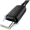 Kabelis USAMS KY Series US-SJ696 60W USB-C į USB-C 2m baltos spalvos