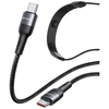 Kabelis USAMS SJ759 U89 100W Fast Charging juodos spalvos