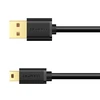 Kabelis USB 2.0 UGREEN 10355B, vyriškas, mini USB, 1m