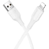 USB A tipo į „Lightning“ tipo maitinimas Hoco 2,4A, 1 m, X120, baltas