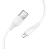 USB A tipo į „Lightning“ tipo maitinimas Hoco 2,4A, 1 m, X120, baltas