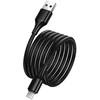 Cable USB A to Micro USB Hoco 2,4A 1 m X120 juodas