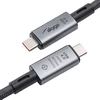 Laidas USB C 4.0 - USB C 4.0 - 240W - 1m - Akyga AK-USB-45