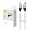 USB-C laidas su USB-C Baseus CoolPlay 100W 2m (baltas)