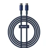 Baseus Tungsten Gold kabelis USB-C - USB-C 100W 2m - Mėlynas