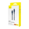 Laidas iš USB-C į USB-C Baseus Tungsten Gold, 100 W, 1 m (mėlynas)