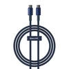 Laidas iš USB-C į USB-C Baseus Tungsten Gold, 100 W, 1 m (mėlynas)