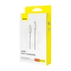 Laidas iš USB-C į USB-C Baseus Tungsten Gold, 100 W, 1 m (auksinis)