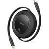 Baseus Free2Pull duomenų perdavimo ir įkrovimo kabelis | USB-C į USB-C | 100W | 1,5 m | juodas