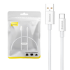 USB laidas per USB-C Baseus Superior 100W 0.25m (baltas)