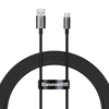 USB laidas per USB-C Baseus Superior 100W 2m (juodas)