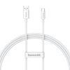 USB laidas per USB-C Baseus Superior 100W 1m (baltas)