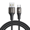 Joyroom Light-Speed USB kabelis į Micro SA25-AM3, 3A, 1.2 m (juodas)