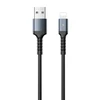 Laidas USB-lightning Remax Kayla II., RC-C008, 1m, (juodas)