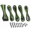 CableMod Classic ModMesh Cable Extension Kit – 8+6 Series – juodas/light žalias