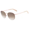 Calvin Klein, Calvin Klein, Sunglasses, 2137s/53/antique, Rose, For Women