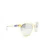 Calvin Klein, Calvin Klein, Sunglasses, J752S/54, Crystal Geltona, For Women