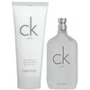Calvin Klein CK One Gift Set EDT 50 ml and large dušo želė 100 ml CK One 50ml