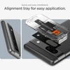 CAMERA COVER Spigen OPTIK.TR ”EZ FIT” CAMERA PROTECTOR 2-PACK GOOGLE PIXEL 7A Juodas