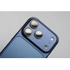 Tempered Glass Camera Lens for iPhone 17 PRO / 17 PRO MAX Forcell Premium titanium pilka