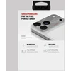 Camera Lens Glass Skinarma Sonix Full Aliuminio skirtas Apple iPhone 17 Pro Max sidabrinis