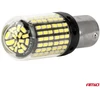 LED lemputės canbus ba15s p21w r10w r5w 600lm 144smd baltos 12v 24v amio-04473