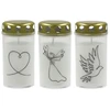 Candela Grave candle with cap 5,6x11,5cm burning time 40h