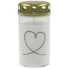 Candela Grave candle with cap 5,6x11,5cm burning time 40h