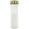 Candela Memorial Candle With Cap Baltas