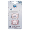Canpolbabies CANPOL 23/910 Simetriškas silikoninis čiulptukas 0-2 m Mini rožinis