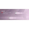CANYON cable OnWire 60CL C-C 60W COLOR Braided 1m Rožinė