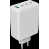 CANYON įkroviklis CU100ACC GaN 100W 3xPD 1xQC EU Baltas