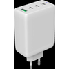 CANYON įkroviklis CU100ACC GaN 100W 3xPD 1xQC EU Baltas