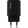 CANYON įkroviklis OnCharge 250 25W 1xPD 1xQC EU Juodas