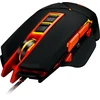 CANYON pelė Hazard GM-6 LED su laidu juoda oranžinė