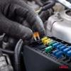 Automobilių plokštieji saugikliai mini 3 vnt. 5a amio-05096